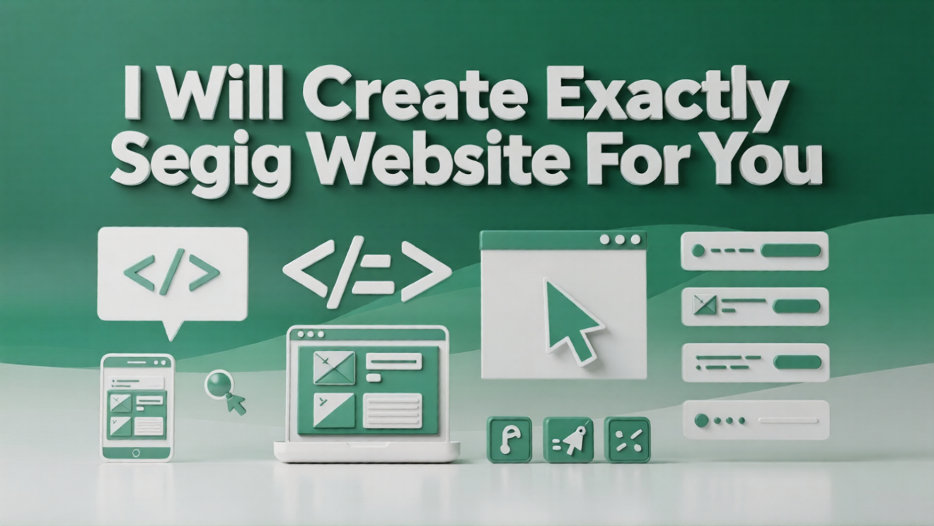 I Will Set Up Exactly Seegig Website For You