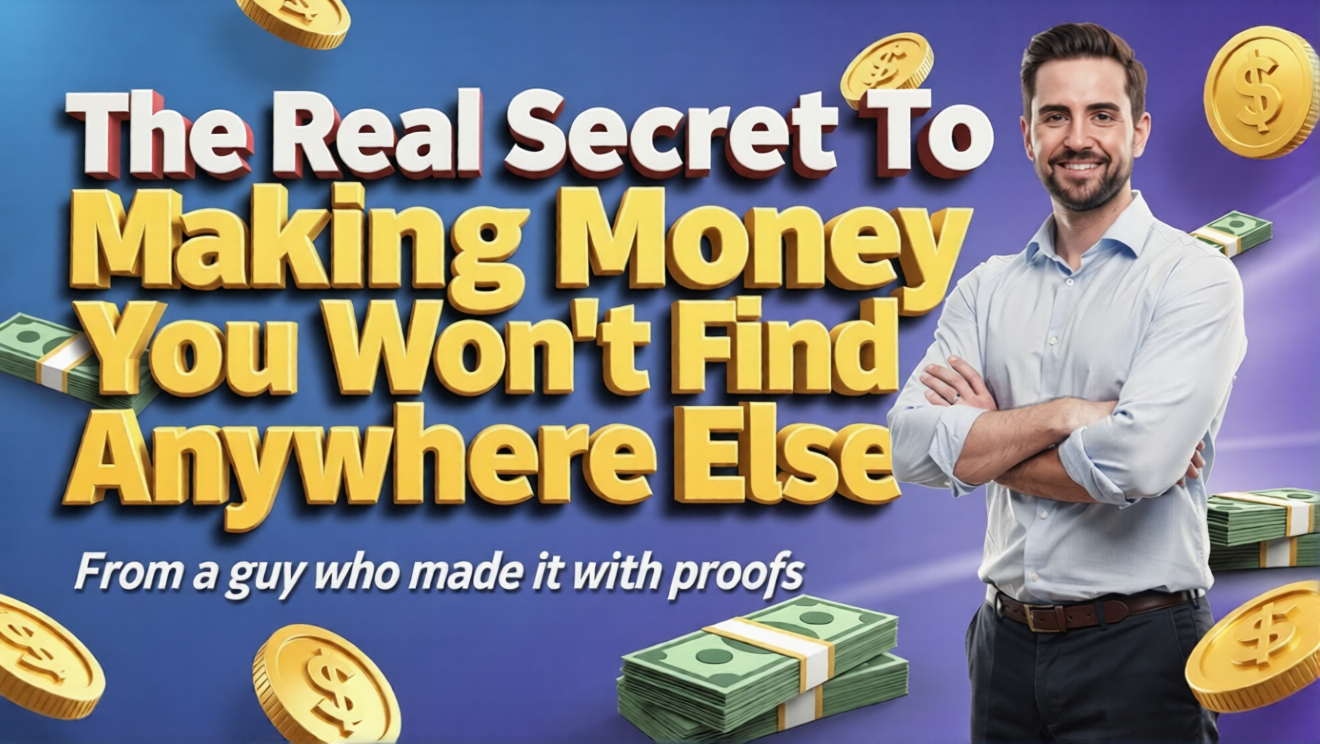(With Real Proof) Let Me Show You Exactly How I Started To Make Real Money Online After 10 Years(Secret Method Not Written Anywhere)